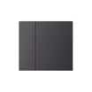 INTELLIGENT ARLIGHT Накладка панели KNX-23-2G-SUF Dark Grey (Backlightless) (IARL, IP20 Металл, 2 года)