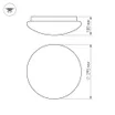 Светильник IM-C300A-16W Warm White (Arlight, -)