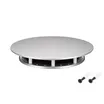Крепление MOONLIGHT-BASE-ROUND-D18-M Silver (Arlight, Металл)
