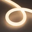 Светодиодная лента герметичная MOONLIGHT-SIDE-FP-X1088-D25mm 24V Warm3000 (20 W/m, IP65, 5m, wire x1) (Arlight, Вывод боковой, 3 года)