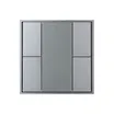 INTELLIGENT ARLIGHT Кнопочная панель DALI-201-23-4K-D2-IN Silver (BUS, Frame) (IARL, IP20 Металл, 3 года)
