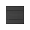 INTELLIGENT ARLIGHT Кнопочная панель SMART-DMX512-801-22-8G-8SC-DIM-IN Black (230V, 2.4G) (IARL, IP20 Пластик, 5 лет)