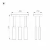 Светильник SP-LEGACY-S585x250-6x6W Warm3000 (BK, 34 deg) (Arlight, IP20 Металл, 3 года)