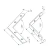 Соединитель профиля LINE-6070-120 Set (Arlight, Металл)