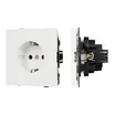 Механизм электрической розетки SCT-TENDO-MEU1-SFPL-WH (230V, 16A) (Arlight, Матовый белый)