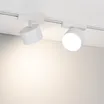 Светильник MAG-VIBE-RONDO-R90-10W Warm3000 (WH, 110 deg, 48V) (Arlight, IP20 Металл, 5 лет)