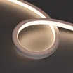 Светодиодная лента герметичная NOVA-TOP-PU-A120-16x15mm 24V Warm3500 (10 W/m, IP68, 5m, wire x2) (Arlight, Полиуретан)