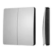 INTELLIGENT ARLIGHT Кнопочная панель KINETIC-801-22-2G-WP-SUF Silver (No battery, IP67, 433Mhz) (IARL, IP67 Пластик, 3 года)