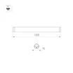 Светильник ALT-TUBU-L1200-36W Day5000 (WH, 140x110 deg, 230V) (Arlight, IP66 Пластик, 5 лет)