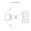 Профиль SL-LINE-3638-LW-3000 ANOD (Arlight, Алюминий)