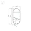 Профиль WARDROBE-1530-2000 ANOD (Arlight, Алюминий)