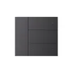INTELLIGENT ARLIGHT Накладка панели KNX-23-4G-SUF Dark Grey (Backlight) (IARL, IP20 Металл, 2 года)