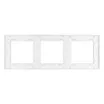 Рамка стеклянная FRM-GLARE-GS-3-WH (Arlight, -)