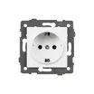 Механизм электрической розетки SCT-MEU1-PL-WH-V (250V, 16A) (Arlight, -)