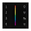 Панель Sens SMART-P30-RGBW Black (230V, 4 зоны, 2.4G) (Arlight, IP20 Пластик, 5 лет)
