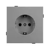 Механизм электрической розетки SCT-TENDO-MEU1-PL-GR (230V, 16A) (Arlight, Графитовый)