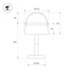 Светильник настольный SP-TRAFO-1.5W Warm2700 (Зеленый, 120 deg) (Arlight, IP54 Пластик, 2 года)