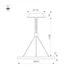Светильник SP-CONGO-CAN-1-R600-36W Day4000 (WH, 120 deg, 230V) (Arlight, IP20 Металл, 5 лет)