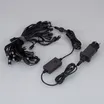 Светодиодная гирлянда Нить Смарт ARD-MOOD-CLASSIC-10000-BLACK-48LED RGBY-SPI (230V, 8W, Tuya Wi-Fi) (Ardecoled, IP65)