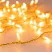 Светодиодная гирлянда ARD-STRING-CLASSIC-10000-YELLOW-100LED-MILK-STD Yellow (230V, 7W) (Ardecoled, IP65)