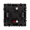 Механизм выключателя одноклавишный проходной LED SWT-NOBE-MKP1-SFPL-L-BK (230V, 10A) (Arlight, -)