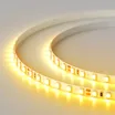 Светодиодная лента RT 2-5000 24V Yellow 5mm 2x (3528, 600 LED, LUX) (Arlight, 9.6 Вт/м, IP20)