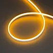 Светодиодная лента герметичная HALO-SIDE-A168-6x13mm 24V Yellow (10 W/m, IP67, 2835, 5m) (Arlight, Силикон)