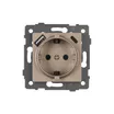 Механизм розетки с USB зарядкой SCT-MUAC-PL-GD-V (250V, 16A) (Arlight, -)