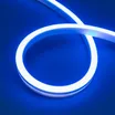 Светодиодная лента герметичная MOONLIGHT-SIDE-A140-12x17mm 24V Blue (8 W/m, IP67, 5m, wire x2) (Arlight, Вывод боковой, 3 года)