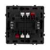 Механизм выключателя двухклавишный проходной LED SWT-NOBE-MKP2-SFPL-L-BK (230V, 10A) (Arlight, -)