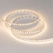 Светодиодная лента RT-A128-8mm 24V Warm2700 (9.6 W/m, IP20, 2835, 5m) (Arlight, высок.эфф.150 лм/Вт)