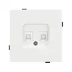 Механизм компьютерной розетки двойной SCT-TENDO-MPC2-SFPL-WH (RJ-45, CAT6) (Arlight, Матовый белый)