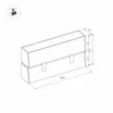 Светильник MAG-FLAT-FOLD-45-S405-12W Warm3000 (WH, 100 deg, 24V) (Arlight, IP20 Металл, 5 лет)