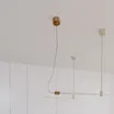 Потолочная чаша с питанием ART-APRIORI-CANOPY-SIDE-L5000-POWER (GD) (Arlight, IP20 Металл, 3 года)