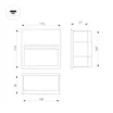 Светильник LTD-TRAIL-S115x115-4W Warm3000 (GR, 70 deg, 230V) (Arlight, IP65 Металл, 3 года)