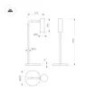 Светильник SP-VERDI-FLOOR-3W Warm3000 (BR, 20 deg, 230V) (Arlight, IP20 Металл, 3 года)