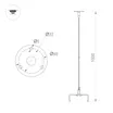 Подвес ALT-TUBULAR-HANG-L1000 (SL) (Arlight, -)