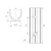 Держатель ARL-MOONLIGHT-R18-CLIP-TU CLEAR (Arlight, Пластик)