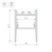 Профиль SL-COMFORT-3551-2000 ANOD BLACK (Arlight, Алюминий)