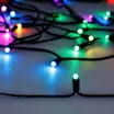 Светодиодная гирлянда Нить Смарт ARD-MOOD-CLASSIC-10000-BLACK-48LED RGBY-SPI (230V, 8W, Tuya Wi-Fi) (Ardecoled, IP65)