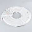 Светодиодная лента герметичная MOONLIGHT-TOP-A140-16x15mm 24V Day5000 (9.6 W/m, IP65, 2835, 5m, wire x1) (Arlight, Вывод вниз, 3 года)