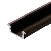 Профиль LINE-2308-F-2000 ANOD BROWN DEEP (Arlight, Алюминий)