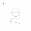 Светильник LGD-TRACE-R100-4W Warm3000 (GR, 55 deg, 230V) (Arlight, IP65 Металл, 3 года)