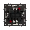 ARL NOBE Выключатель проходной 2 кл софт-тач кашемир SWT-MKP2-SFPL-CA (250V, 10A) (Arlight, -)