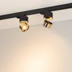 Светильник SP-PLURIO-TRACK-4TR-R77-9W Warm3000 (BK-BRS, 36 deg, 230V) (Arlight, IP20 Металл, 3 года)