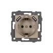Механизм розетки с USB зарядкой SCT-MUAA-PL-GD-V (250V, 16A) (Arlight, -)
