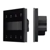 INTELLIGENT ARLIGHT Сенсорная панель SMART-DALI-301-11-4G-3SC-DT6 Черная (230V, встраиваемая, 2.4G) (IARL, IP20 Пластик, 5 лет)