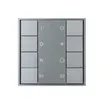 INTELLIGENT ARLIGHT Кнопочная панель DALI-201-23-1G-2SC-RGBW-DT8-IN Silver (BUS, Frame) (IARL, IP20 Металл, 3 года)