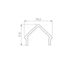 Экран ARH-DECORE-S12 Square Frost (Arlight, Пластик)