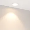 Светильник MS-FOGGY-BUILT-R86-10W Warm3000 (WH, 60 deg, 230V) (Arlight, IP54 Металл, 5 лет)